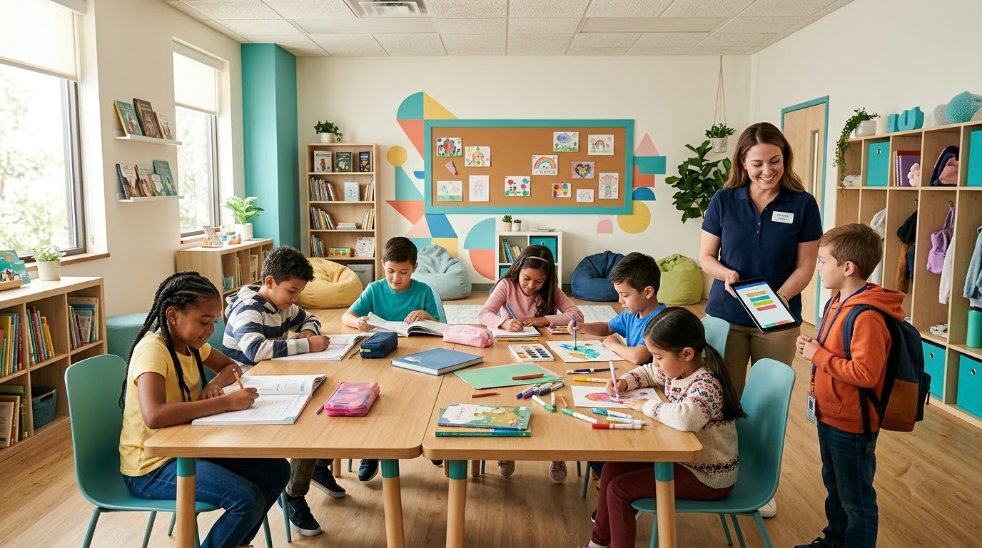 Who uses after school program software?