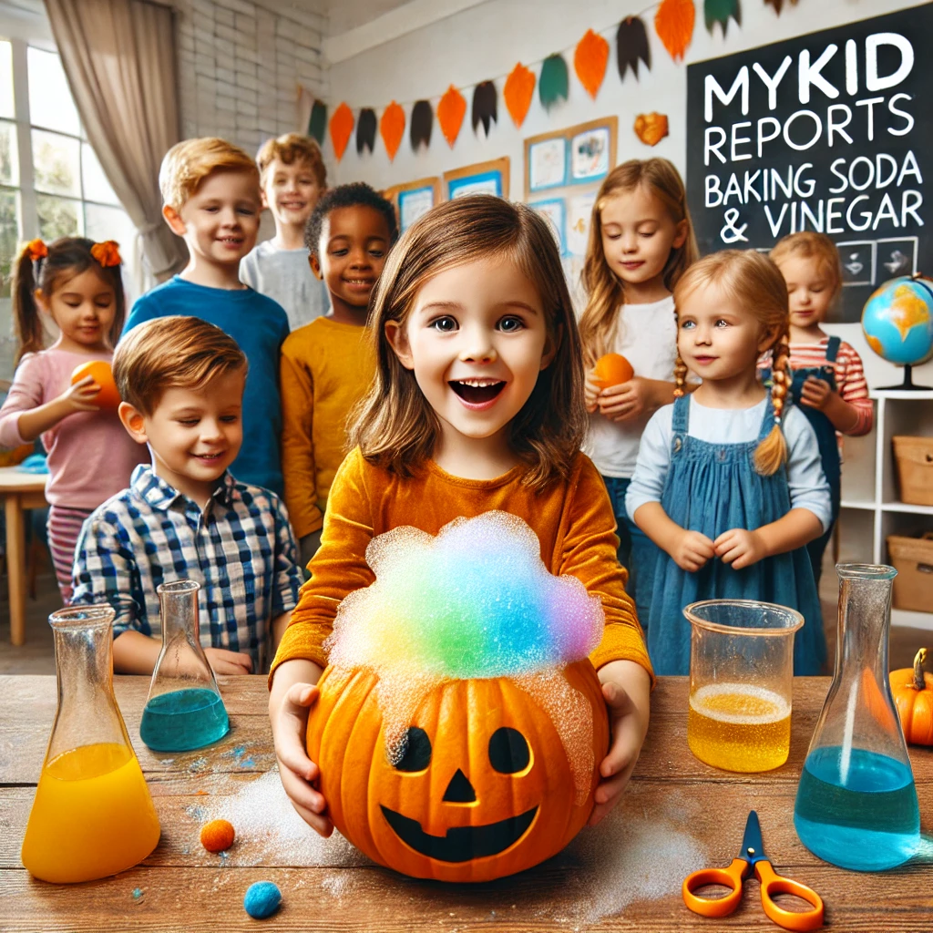 Fall Science Experiment for Preschoolers: STEM Activity