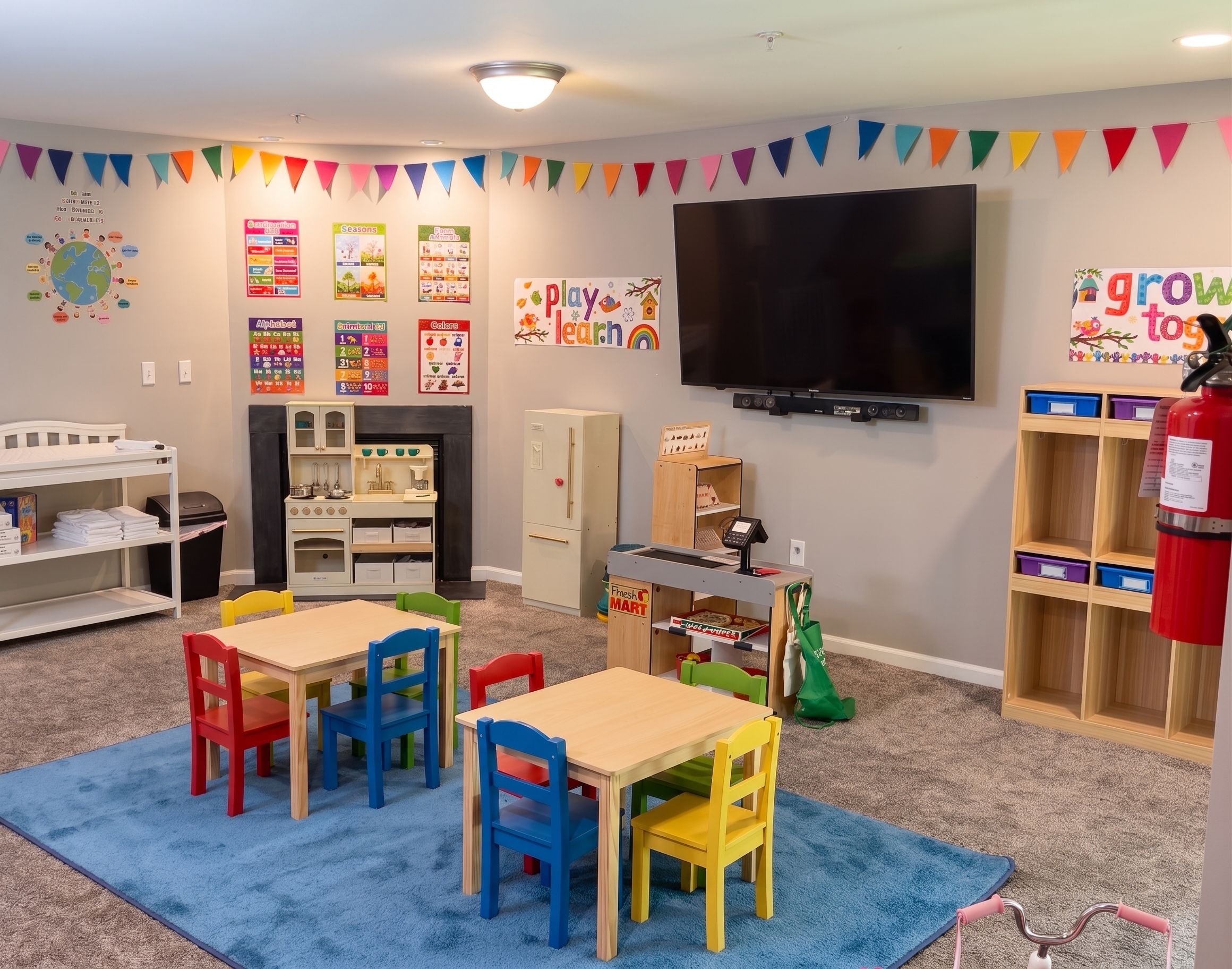 Children at Thriving Tots