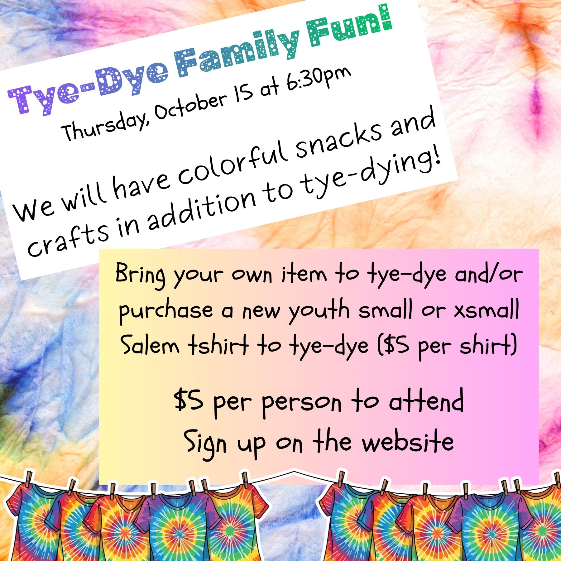 Family Fun Evening Events